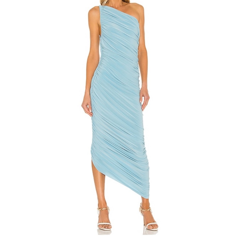 Powder Blue, Norma Kamali Diana Gown. Size M